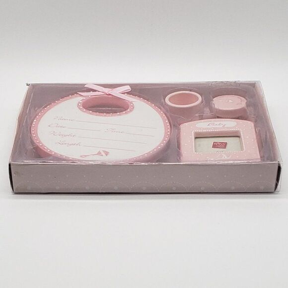 RUSS Berrie & Co. Ceramic RUSS BABY Pink Commemorative Gift Set - Picture 5 of 10